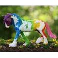 thumbnail image 2 of Breyer Traditional Series Limited Edition | Equidae Rainbow Decorator | Horse Toy Model | 11.5" x 9" | 1:9 Scale Horse Figurine | Model #1849, 2 of 2