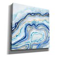 thumbnail image 2 of Epic Graffiti 'Cobalt Agate II' by Grace Popp Canvas Wall Art, 37"x37", 2 of 3
