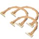 thumbnail image 1 of DIY Coffee Plastic and Metal Purse Handles for Beach Bags with Bamboo Style 3pcs, 1 of 4
