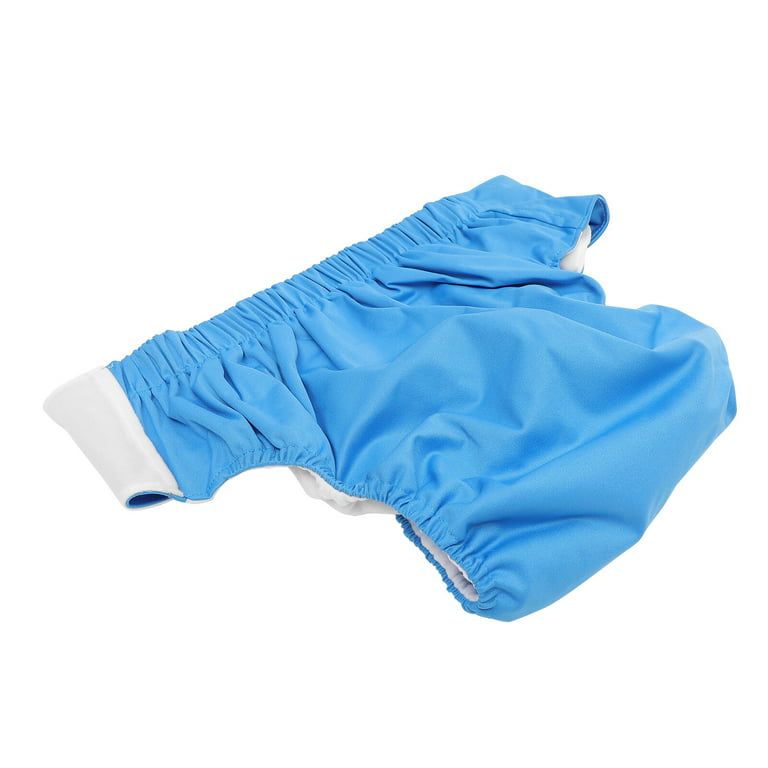 Plastic pants adults Patient Adult Diaper Washable Adult Nappy Anti-leak  Period Brief Incontinence Diaper
