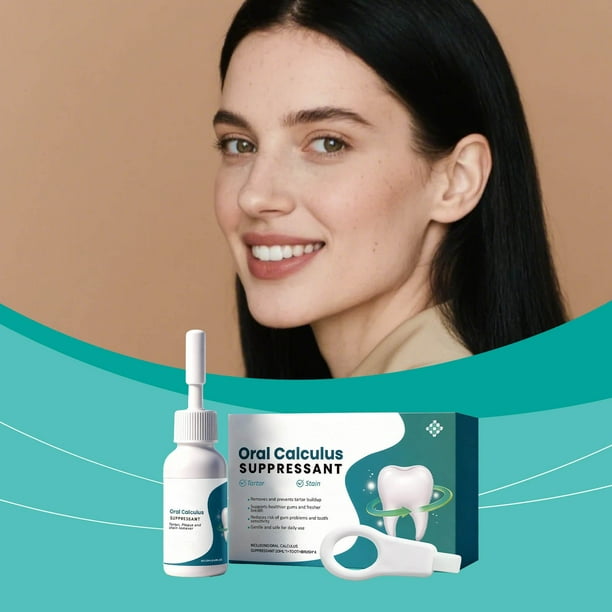 Líquido para eliminar manchas y frescura dental. Elimina manchas, protege el brillo y el esmalte. Cuidado bucal portátil. Reduce el sarro. 20 ml de agua refrescante.