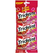 Trident Strawberry Fusion Flavor Gum, 12 Pieces, 3 Count