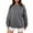 Grey, variant on Womens Oversized Sweatshirt Crewneck Loose Fit Long Sleeve Pullover Fall Casual Clothes Hoodie Top Light Sweatshirts Women 2 Peaces Set Women Active Wear Coats Women College Hoodies plus Size