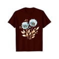 thumbnail image 2 of NAMTYQX Plus Size Tops for Women mit Muster Oversized Light Cool Boxy Fit Hip Short Sleeve O-Neck Graphic T Shirts for Women Deep Red Size S, 2 of 4
