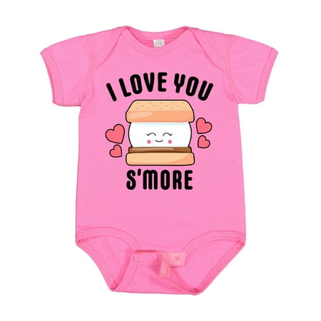 

Inktastic I Love You Smore with Cute Food Valentine Gift Baby Girl Bodysuit