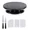 6pcs black, variant on Icing Spatulas, by NOBRAND (6 Count)