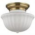 thumbnail image 2 of Hudson Valley Lighting 5015F Dutchess 2 Light 15" Wide Semi-Flush Ceiling Fixture - Brass, 2 of 2