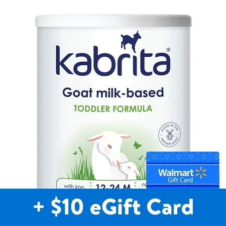 [$10 Savings] Buy 28oz Can of Kabrita Goat Milk Formula, Receive $10 Walmart eGift Card!