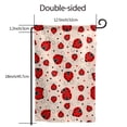 thumbnail image 2 of Sigee Red Ladybug Printed Flag12.5 * 18in Outdoor Yard Flags For Garden Decor, 2 of 9