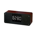 thumbnail image 2 of Ganfancp A10 Reloj de Madera Multifunción Bluetooth Audio Disco U Tarjeta Regalo Teléfono Móvil Ordenador Casa Pequeño Altavoz Accesorios para El Hogar Ofertas de La Semana 1X Altavoz Bluetooth, 1X C, 2 of 7