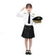 thumbnail image 2 of Disfraces de piloto para niños profesionales Niños Cosplay para niños Niñas Traje de asistente de vuelo Avión Avión Fuerza aérea Uniformes de rendimiento-incluye Se, 2 of 4