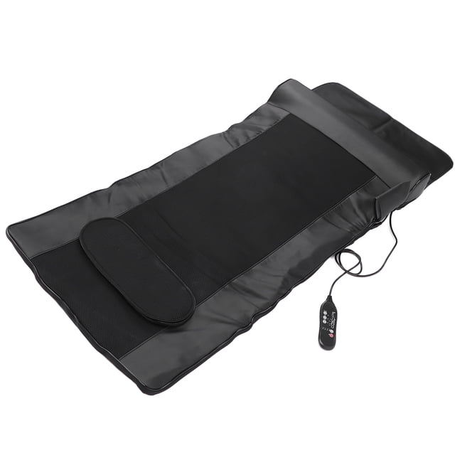 Cojín de cama con masajeador vibratorio, masaje corporal con calefacción eléctrica, almohadilla masajeadora de cuerpo completo, almohadilla de cama con masaje por vibración y calefacción, características líderes en su clase