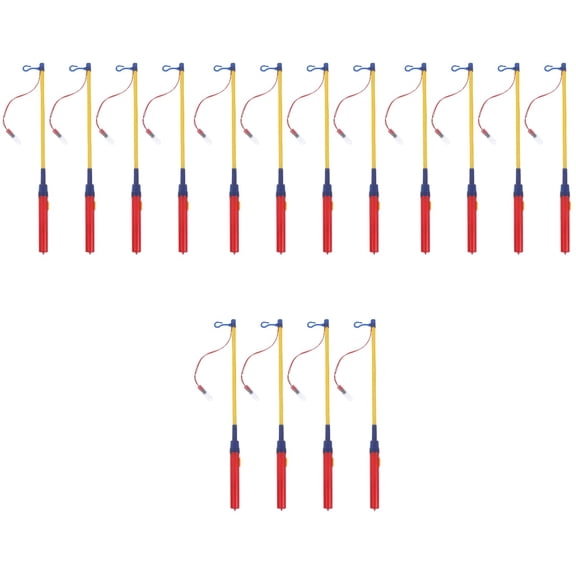 ETEREAUTY Joyous Lantern Rods LED Multi-Color Anti-Rust for Holiday Decor 16Pcs