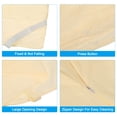 thumbnail image 4 of Uxcell 82.6x47 inch Sleeping Bag Liner Travel Hotel Camping Sleep Sheet Sack Set for Backpacking Light Yellow, 4 of 6
