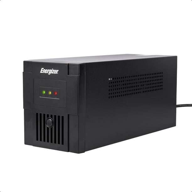 No Break UPS ENERGIZER 1500VA/900W con Pantalla LED, 8 Contactos y USB