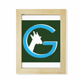 thumbnail image 1 of Height Giraffe Outline Neck Desktop Adorn Photo Frame Display Art Painting Wooden, 1 of 3