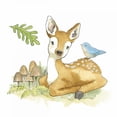 thumbnail image 3 of Grove, Beth 20x20 Black Modern Framed Museum Art Print Titled - Baby Woodland III, 3 of 5