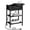 Black, variant on HOOBRO Flip Narrow End Table with Power Outlets Industrial Home Coffee Table Living Room Bedroom BF341BZ01