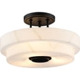 thumbnail image 5 of P350284-31M Progress Lighting Tosca - 3 Light Flush Mount-9.62 Inches Tall and 18 Inches Wide-Matte Black Finish, 5 of 13