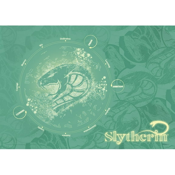 Harry Potter (Measure Your Magic - Slytherin) MightyPrint™ Wall Art