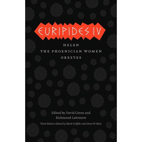 Complete Greek Tragedies Euripides IV: Helen, the Phoenician Women, Orestes, (Paperback)