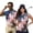 Patriotic American Flag, variant on Aplkyhs Love Ladybug Matching Golf Shirts for Couple Quarter Zip Couple Golf Matching Outfits Breathable Fabric Mens Hawaiian Shirt Keep Cool in Hot Weather Machine Washable