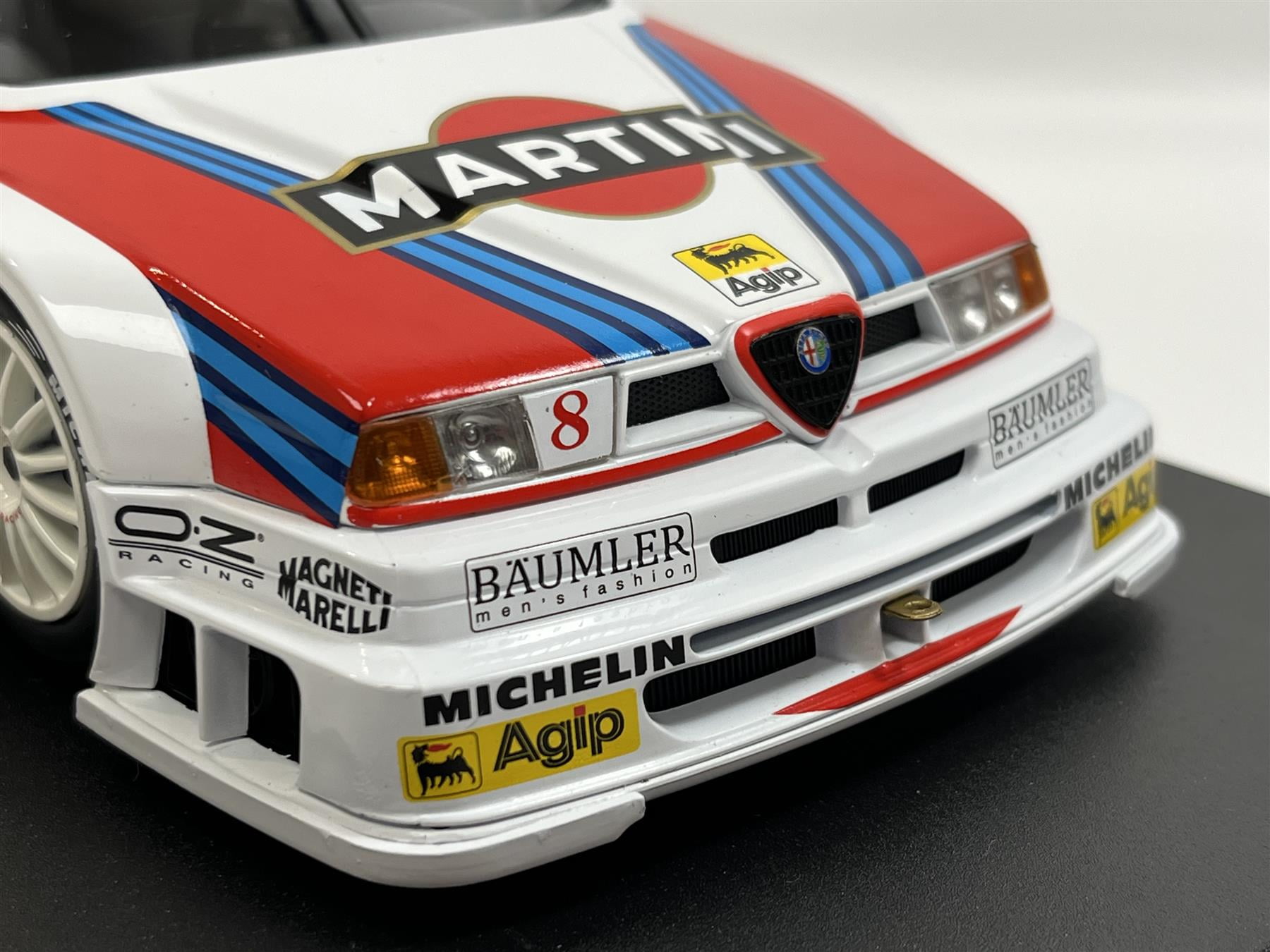 Alfa Romeo 155 V6 TI DTM/ITC 1995 #8 Nicola Larini 1:18 Scale Alfa Romeo 155 V6 TI DTM/ITC 1995 #8 Nicola Larini 1:18 Scale