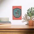 thumbnail image 2 of Panama City Beach, Florida, Gulf World Marine Park, Dolphins, Contour Birch Wood Wall Sign (6x9 Rustic Home Decor, Ready to Hang Art), 2 of 5