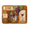 thumbnail image 1 of Carolines Treasures  Vino Wine Machine Washable Memory Foam Mat, 1 of 1