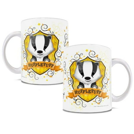 - Trend Setters Harry Potter Hufflepuff Hogwarts Chibi Cute Geek Coffee Mug