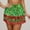 Green, variant on Women Dress 。Sequins Sparkle Skort Glitter Skirt Light Up Skirt 。