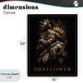 thumbnail image 4 of Stupell Industries French Country Antique Sunflower Bushel Canvas Art, 16 x 20, by Christopher Giampietro, 4 of 8