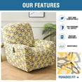 thumbnail image 3 of Recliner Slipcovers -Pieces Lazyboy Recliner Covers Recliner Couch Covers Recliner Chair Cover Non Slip Reclining Slipcovers with Storage Pockets Furniture Protector for Living Room, 3 of 8