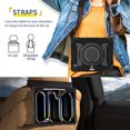 thumbnail image 6 of FJLBDE Case for iPad Pro 13 Inch (M5) 2025 / (M4) 2024 with 360 Kickstand, Shoulder Strap Carrying Protective Cover, Black, 6 of 6