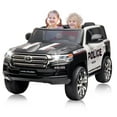 thumbnail image 1 of Kojooin 12v Licensed Toyota Land Cruiser Ride-on Car – Remote Control, 3 Speeds, Music, Horn & LED Lights, 1 of 8