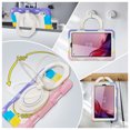 thumbnail image 4 of FJLBDE Case for Lenovo Tab M8 3rd Gen 2021/M8 HD 2nd Gen 2019 with 360 Kickstand, Shoulder Strap Carrying Protective Cover, Multicolor Pink, 4 of 6