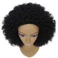 thumbnail image 7 of LUXLUXE Zenobia Curly Kinky 18 in Long Half Wig Mix Human Hair and Synthetic Fibers, 7 of 7
