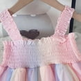 thumbnail image 3 of LOVEBAY Toddler Baby Girl Summer Outfit Dresses Princess Sundress Playwear Outfits Baby Girl Holiday Dress, 3 of 9