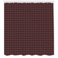 thumbnail image 3 of Abstract Shower Curtain, Seasonal Pattern with Leaves and Nuts Autumn Nature Themed Classical, Fabric Bathroom Set with Hooks, 69W X 84L Inches Extra Long, Plum Jade Green Orange, by Ambesonne, 3 of 3