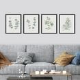 thumbnail image 2 of PixonSign Framed Wall Art, Sage Green Wildflower Forest Plant Posters, Set of 4 Floral Botanical Print Wall Decor Prints, Nature Wilderness Wall Décor for Living Room, Bedroom - 11"x14" Black, 2 of 5