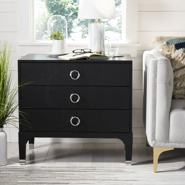 Safavieh Lorna Night Stand with 3 Drawers - Contemporary Design