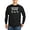 Black, variant on - HOW TO PICK UP CHICKS Long Sleeve Dark T Shirt - Long Sleeve Dark T-Shirt