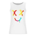 thumbnail image 2 of Camisetas de Tanque de los Hombres Tanque de los Hombres Incolor Gradiente de Impresión Cuello Redondo Correa Delgada Fuga Atrás Regular Casual Deportes Blusas de Tanque, 2 of 5