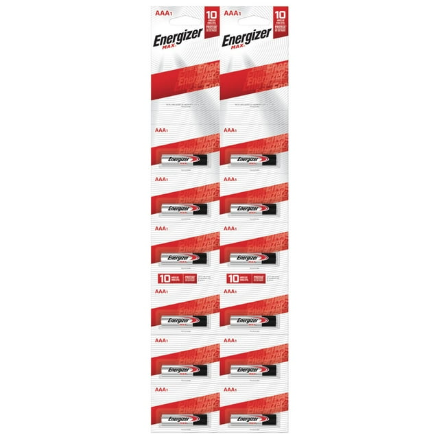 Pila Energizer Max Aaa Alcalina Tira 12 Unidades