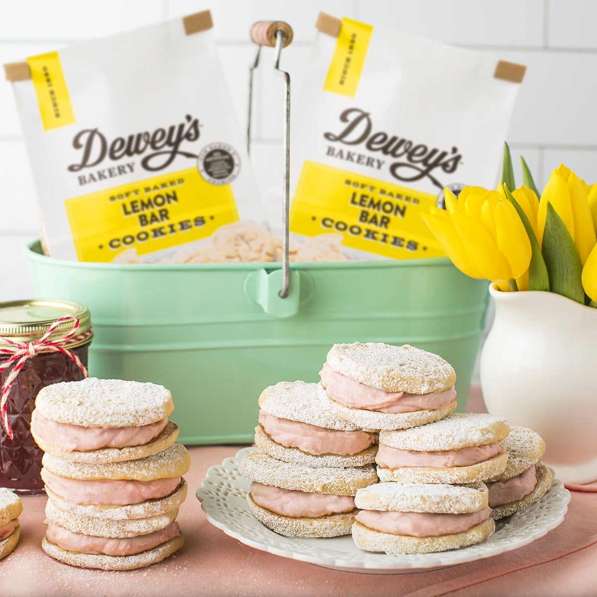 Dewey's Bakery Cookies, Soft Baked Lemon Cookies, 6 oz.