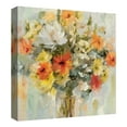thumbnail image 4 of Masterpiece Art Gallery Mason Jar Flowers By Studio Arts Canvas Art Print 24" x 24", 4 of 4