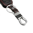 thumbnail image 3 of 1x PU Cuir Confortable 4 Boutons Porte-Couverture à Télécommande avec Chaîne pour Mazda, 3 of 8
