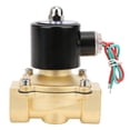 thumbnail image 1 of Brass Solenoid Valve, Stable Performance Mechanical Valve, Convenient Use High Reliability Oil Air For Brass Valve Water AC110V, 1 of 8