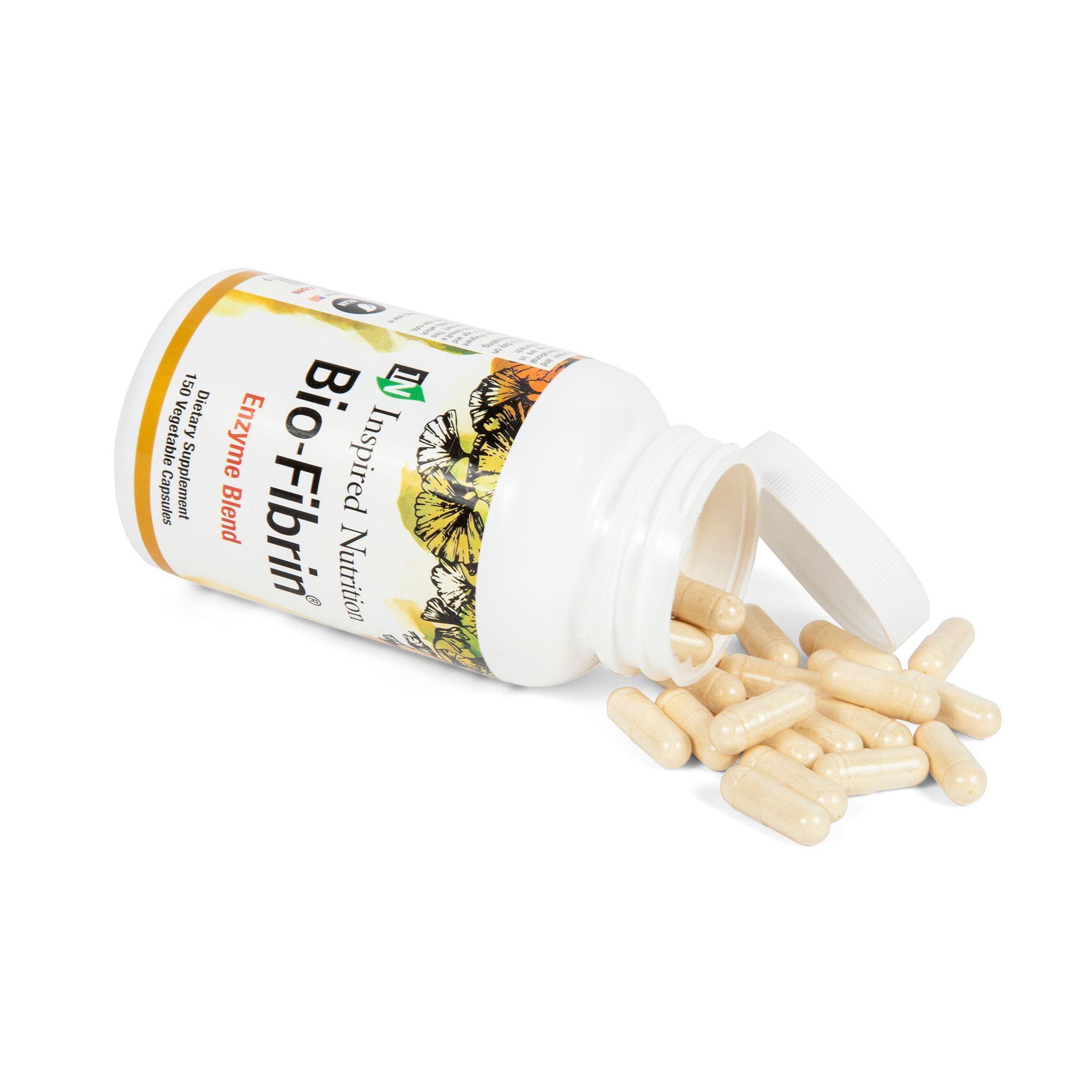 Ultimate Bio-Fibrin ® from Inspired Nutrition - Proteolytic Enzymes