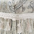 thumbnail image 3 of Fiona Traditional Decorative Footstool Silver Paisley, 3 of 9